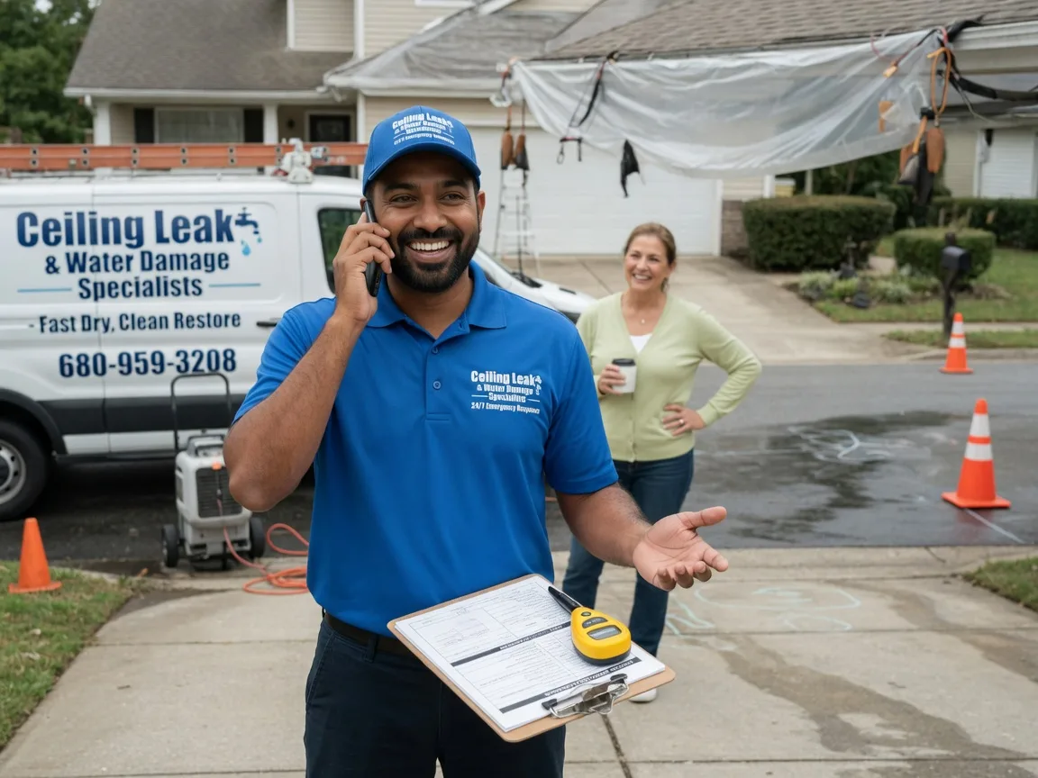 Ceiling Leak Cleanup West Bridgewater, MA FAQs